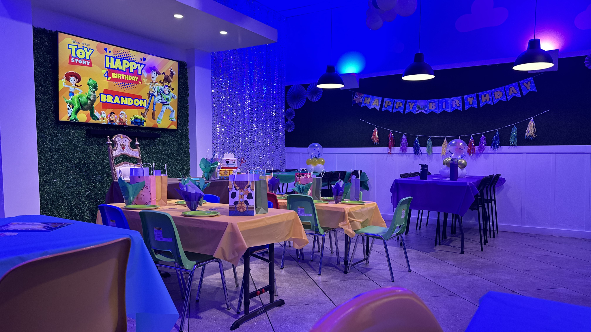 Birthday party at Wally Wombats